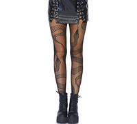 Leg Avenue Snake net tights, 1X-2X (Noir)