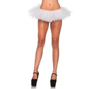 Leg Avenue Tutu en Organza Taille Unique Blanc