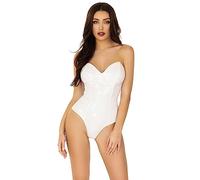 Leg Avenue Vinyl boned bodysuit, L