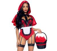 Leg Avenue Women's Naughty Miss Red Riding Hood Costume