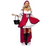 Leg Avenue Women's Storybook Red Riding Hood Costume w/Red Cape