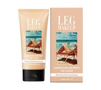 Leg Concealer Makeup, Full Coverage Body Cream, 5.62x1.73 Inches Lightweight Moisturizing Foundation, 100ml Long-Lasting Leg Makeup for Beach, Travel & Daily Wear