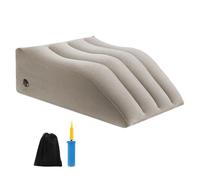 Leg Elevating Pillow | Ergonomic Leg Wedge Support | Inflatable | Support pillow for home bedroom apartment dorm bed sofa recliner sleeping reading sitting and relaxation