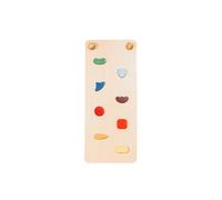 LEG & GO Rampe d'escalade enfant arc-en-ciel bois