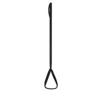 Leg Lifter Strap - Elderly Foot Lifting Aid | 2,5 x 115 cm 35 g Lightweight Black Ribbon Construction Soft Material To Reposition Injured Legs In Bed Wheelchair or Car Without Skin Irritation