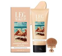 Leg Makeup, Body Coverage Perfector, All Over Complexion Perfector With Makeup Brush, Fond De Teint Jambes Waterproof,fond de teint couvrant imperfections (01, 100g)