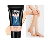 Leg Makeup Lotion, Leg Makeup to Cover Veins, Long Lasting Body Leg Cover Up Makeup for Tattoo Cover Up (Fairest sheen)