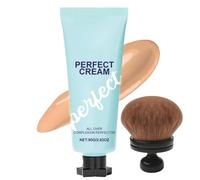 Leg Makeup, Waterproof Body Coverage Perfector,Creme All-Over Complexion Perfector, Fond De Teints Jambes Waterproof Liquide Avec Brush, Fond De Teint Corps (Nature)