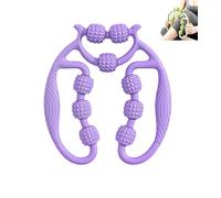 Leg Massager Roller, Ring Clamp Leg Massager, 360° Wrap-Around Massage, Legs shaping and muscle relaxation,Various colors available (Purple,NO Mace)