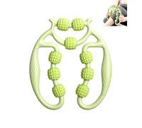 Leg Massager Roller, Ring Clamp Leg Massager, 360° Wrap-Around Massage, muscle relaxation,Various colors available (Green,No mace)