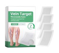 Leg Patch - 4-Piece | Long-Lasting Lower Limb Soothing Pad | Breathable Circulatory Support Wrap | Ease Discomfort Joint Muscle Care Patch | For Men And Women Athlete Recovery Home Travel Use