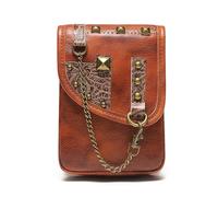 Leg Purse Steampunk Purse, Sac à bandoulière en cuir gothique vintage - Sac à main taille Steampunk avec sac à main for jambe