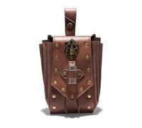 Leg Purse Steampunk Purse, Sac à bandoulière en Cuir Gothique Vintage - Sac à Main Taille Steampunk avec Sac à Main for Jambe