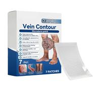 Leg Relief Patch Set - 7 Pack Comfort Pads, Gentle Cooling Leg Care Stickers, Easy Apply Skin Support Patches, Soothing for All Skin Types Home Travel Work Daytime & Nighttime Use