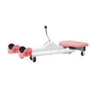 Leg Stretcher Machine Split Trainer Adjustable 0-180 Degree Gymnastics Equipment Stainless Steel Flexibility Tool for Dance Yoga Ballet Pink Rose 1