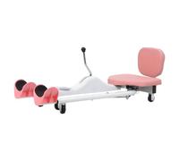 Leg Stretcher Machine Split Trainer Adjustable 0-180 Degree Gymnastics Equipment Stainless Steel Flexibility Tool for Dance Yoga Ballet Pink Rose 2