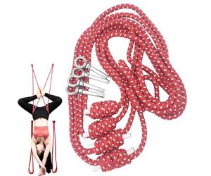 Leg Stretcher Strap | Portable Flexibility Back Stretcher Exercise,Comfortable Stretching Experience Rope Set - For Home Studio Practice Pilates Dance Splits Aerial Ballet Fitness Gymnastics