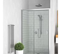 Lega Line Porte de douche 120 cm, orientation gauche et droite avec profilé chrome brillant (556-1200000-00-02)