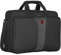 Legacy 16 Sac À Bandoulière Pour Ordinateur Portable 16 Pouces, Porte-Documents, Système D'Organisation, 15 L, Femmes Hommes, Bureau Voyages D'Affaires Uni, Noir, 600648[POU6264686] Noir