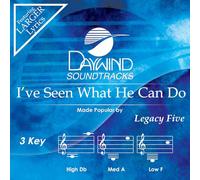 Legacy Five - I've Seen What He Can Do [Accompaniment/Performance Track] [Import]