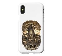 Legacy Lives on Father Tree Roots Vintage Famille paternité Coque pour iPhone X/XS