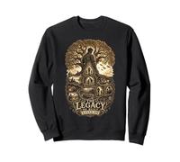 Legacy Lives on Father Tree Roots Vintage Famille paternité Sweatshirt