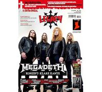 LEGACY MAGAZIN: THE VOICE FROM THE DARKSIDE. Ausgabe #160 (1/2026): Mit Titelstory zu MEGADETH und 16-seitigem Death-Metal-Special