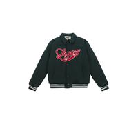Legacy Studios Veste mi-saison 'Varsity' vert foncé / rouge / blanc, Taille XL