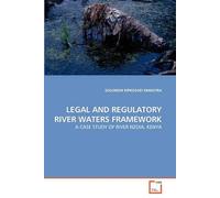 Legal And Regulatory River Waters Framework