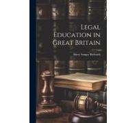 Legal Education In Great Britain