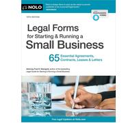 Legal Forms For Starting & Running A Small Business