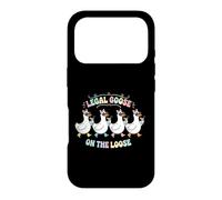 Legal Goose on The Loose Funny Drinking Age Coque pour iPhone 17 Pro