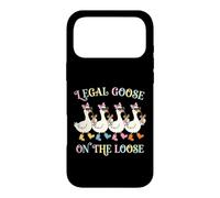 Legal Goose on The Loose Funny Drinking Age Coque pour iPhone 17 Pro Max