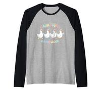 Legal Goose on The Loose Funny Drinking Age Manche Raglan