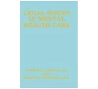 Legal Issues In Mental Health Care