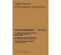 Legal Issues Of European Integration