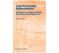 Legal Knowledge Representation, Automatic Text Analysis In Public