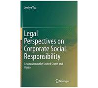 Legal Perspectives On Corporate Social Responsibility