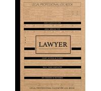 Legal Professional Casework Log Book: Conquer the Court. Ideal for Attorneys, Law Students, Solicitors & Consultants