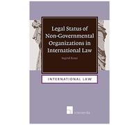 Legal Status Of Non-Governmental Organizations In International Law