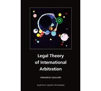 Legal Theory Of International Arbitration