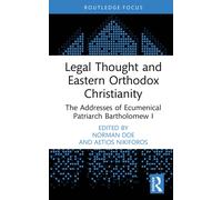 Legal Thought And Eastern Orthodox Christianity