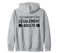 Légalement Adulte Légal : 18 Année Anniv Cadeau Dix Huit Ans Sweat à Capuche