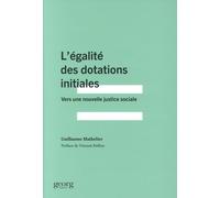 L'égalité des dotations initiales