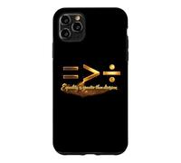 L'égalité est Plus Grande Que la Division Melanin Black History Coque pour iPhone 11 Pro Max