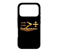 L'égalité est Plus Grande Que la Division Melanin Black History Coque pour iPhone 17 Pro