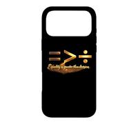 L'égalité est Plus Grande Que la Division Melanin Black History Coque pour iPhone 17 Pro Max