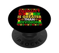L'égalité est Plus Grande Que la Division PopSockets PopGrip Adhésif