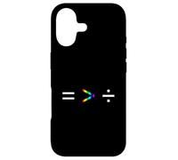 L'égalité est supérieure à la Division Équation Simple Arc-en-Ciel Coque pour iPhone 17