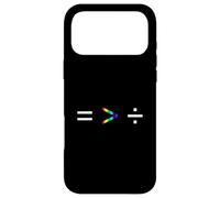 L'égalité est supérieure à la Division Équation Simple Arc-en-Ciel Coque pour iPhone 17 Pro Max